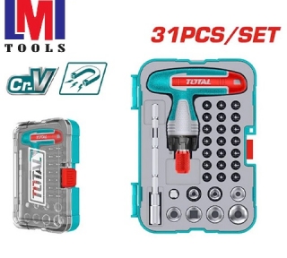 Bộ 31 tua vít Total TACSD30316