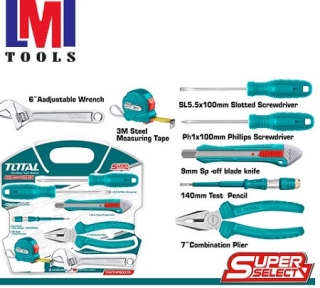 Bộ 7 dụng cụ cầm tay Total THKTHP90076 Bộ 7 dụng cụ cầm tay Total THKTHP90076