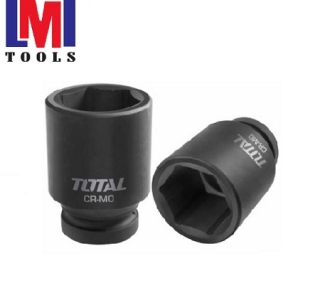 Đầu tuýp đen lục giác vuông 1 inch Total THHISD0123L