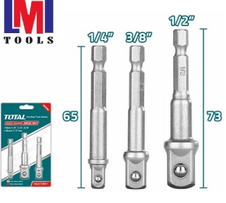 Bộ 3 đầu chuyển vặn tuýp Total TAC273651