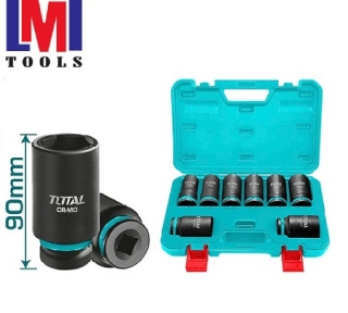 Bộ 8 đầu tuýp tác động sâu 3/4