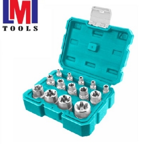 Bộ 14 đầu tuýp loại E Total THKTETS0114