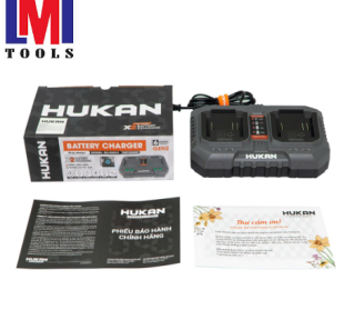Bộ sạc pin đôi 2.0A HUKAN (GEN 2) G2-S20X2 Bộ sạc pin đôi 2.0A HUKAN (GEN 2) G2-S20X2