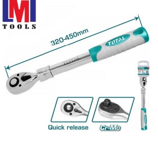 Tay vặn mở rộng 1/2 inch dài 320- 450mm Total THT106128L
