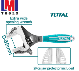 Cờ lê điều chỉnh 2 trong 1 size 250mm Total THT10210G