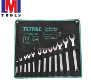 Bộ 12 cờ lê vòng miệng 632mm Total THT1022122
