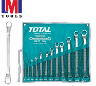 Bộ 12 cờ lê hai vòng  6-32mm Total THT1024121