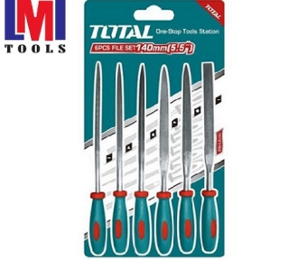 Bộ 6 giũa sắt Total THT91462
