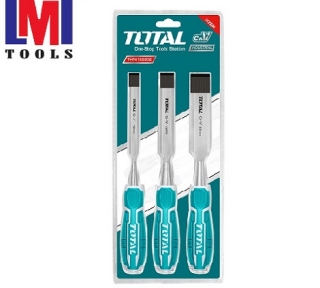 Bộ đục gỗ 3 chi tiết Total THT41K0302 140mm