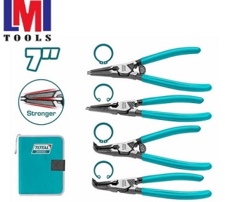 Bộ 4 kềm mở phe 180mm Total THTJ214042