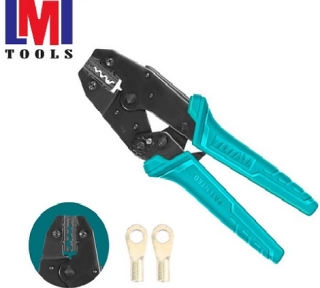 Kềm bấm cos đầu dây không cách điện AWG16-10 Total THCPL1506