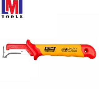 Dụng cụ tước dây điện cách điện lưỡi cong 185mm Total THIDCK1851