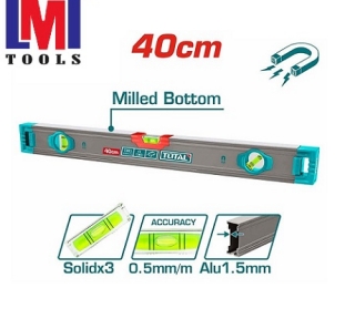 Thước thuỷ kèm theo nam châm hút 40cm Total TMT24028M