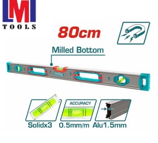 Thước thuỷ kèm theo nam châm hút 80cm Total TMT28028M