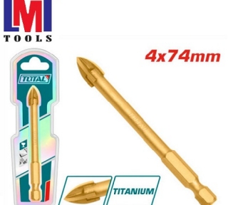 Mũi khoan gạch và kính 4x74mm Total TACG210412 