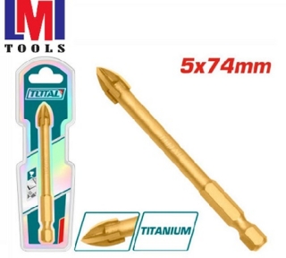 Mũi khoan gạch và kính 5x74mm Total TACG210512 