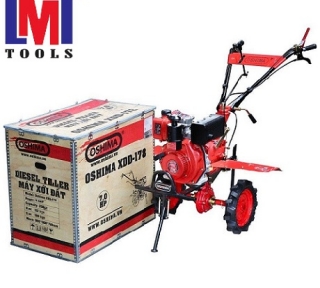 Máy xới đất OSHIMA XDD-178 7.0HP Đỏ Động cơ Diesel