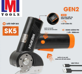 MÁY CẮT ĐA NĂNG PIN (GEN1) HUKAN G2-MCB08