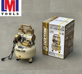 Máy Nén Khí Không Dầu 1.1HP - 12 Lít Dekton DK-AC2912VTG 