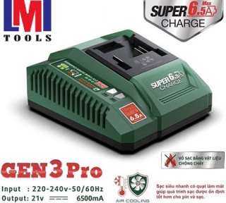 Sạc nhanh 6.0A - 21V Dekton M21-S65PRO