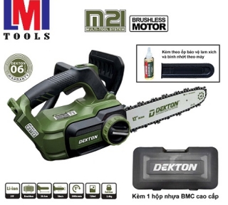 Máy cưa xích dùng pin 21V Dekton M21-CX12XPRO