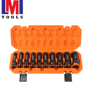 BỘ ĐẦU KHẨU SIẾT BULONG 10 MÓN (GEN 3) HUKAN G3-BK010CT 