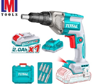 Máy siết vít tường/ thạch cao dùng pin 20V Total TDSLI204281 Máy siết vít tường/ thạch cao dùng pin 20V Total TDSLI204281