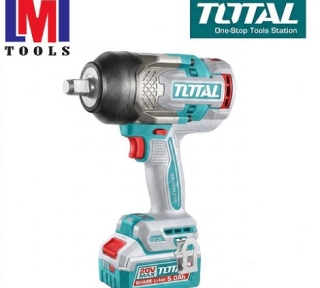 Máy siết buloong 1000N.m không chổi than dùng pin 20V Total TIWLI20100