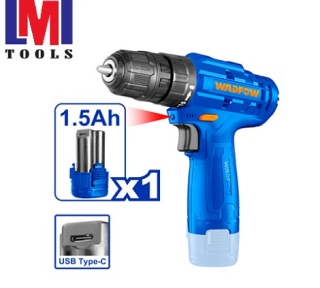 Máy khoan dùng pin 12V Wadfow WCDS510 (không kèm dây & đầu sạc)