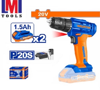 Máy khoan dùng pin 20V Wadfow WCDP512 (Kèm 2 Pin)