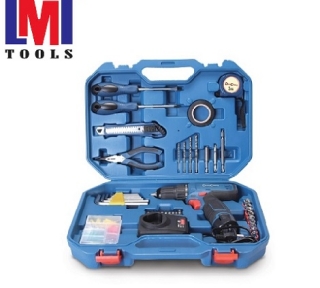 Bộ máy khoan - vặn vít dùng pin DongCheng DCJZ1202i (TD) (1 Pin 2Ah và 1 sạc) 
