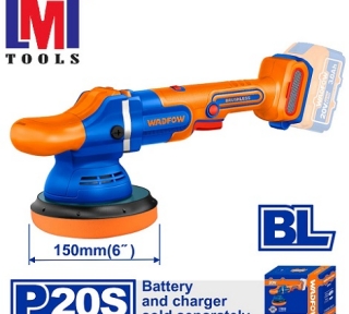 Máy đánh bóng dùng pin 20V- 150mm  Wadfow WHL2B15 (Không kèm pin sạc)