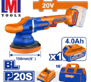 Máy đánh bóng dùng pin 20V- 150mm  Wadfow WHL2B151  