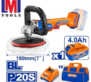 Máy đánh bóng dùng pin 20V -180mm Wadfow WHL1B181