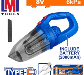 Máy hút bụi dùng pin 8V - 0.45L Wadfow WLV0801