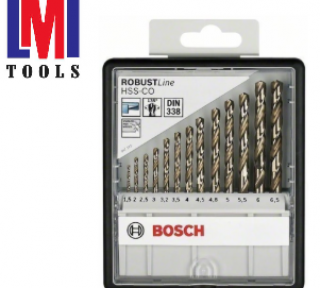 Mũi khoan INOX HSS-Co (hộp 13 mũi) - MỚI 2607019926