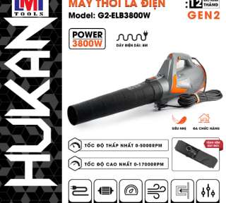 MÁY THỔI LÁ ĐIỆN HUKAN G2-ELB3800W