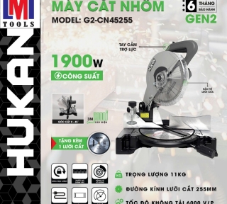 MÁY CẮT NHÔM NGHIÊNG (GEN2) HUKAN G2-CN45255
