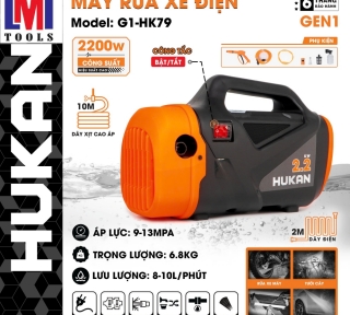 MÁY RỬA XE ĐIỆN (GEN 1) HUKAN G1-HK79