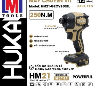 THÂN MÁY CHUYÊN VÍT HUKAN BODY HM21- G2CV250BL