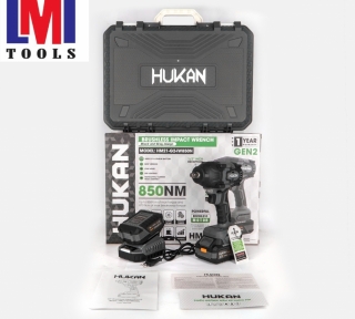 MÁY SIẾT BULONG PIN ĐẦU 1/2 (GEN2) HUKAN HM21-G2-IW850N