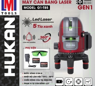 MÁY CÂN BẰNG LASER 5 LINE (KHÔNG KÈM CHÂN) HUKAN G1-T85