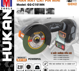 THÂN MÁY MÀI PIN MINI (GEN2) HUKAN BODY G2-C101MN