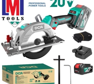 Máy cưa đĩa tròn không chổi than dùng pin DCA ADMY125BM