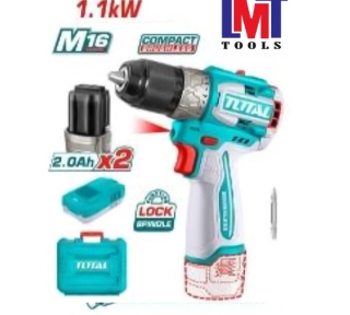 Máy khoan không chổi than dùng pin 16V Total TDLI16682 