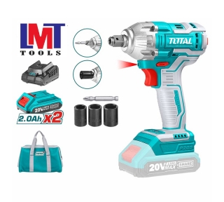 Máy siết vít và siết buloong dùng pin 20V Total TIWLI20208 