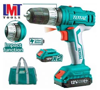 Máy khoan búa dùng Pin 12V Total TIDLI1222