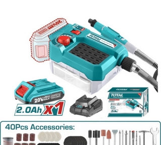 Máy mài khuôn dùng pin 20V Total TMGLI20011