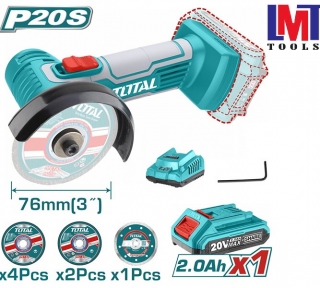 Máy cắt/mài mini dùng pin Lithium-Ion 20V Total TAGLI76017 