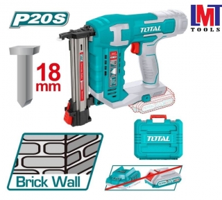 Máy bắn đinh bê tông 18mm dùng pin 20V Total TCSTLI3805 (Chưa Pin & Sạc) Máy bắn đinh bê tông 18mm dùng pin 20V Total TCSTLI3805 (Chưa Pin & Sạc)
